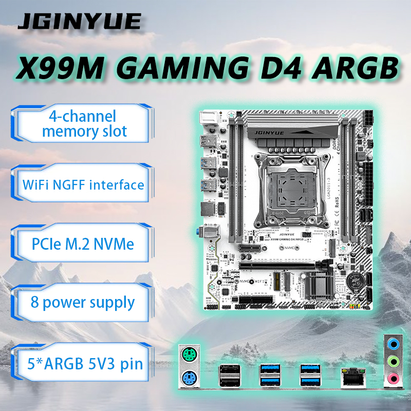 JGINYUE X99 Motherboard LGA201 - Server Memory Ddr4 评论和价格