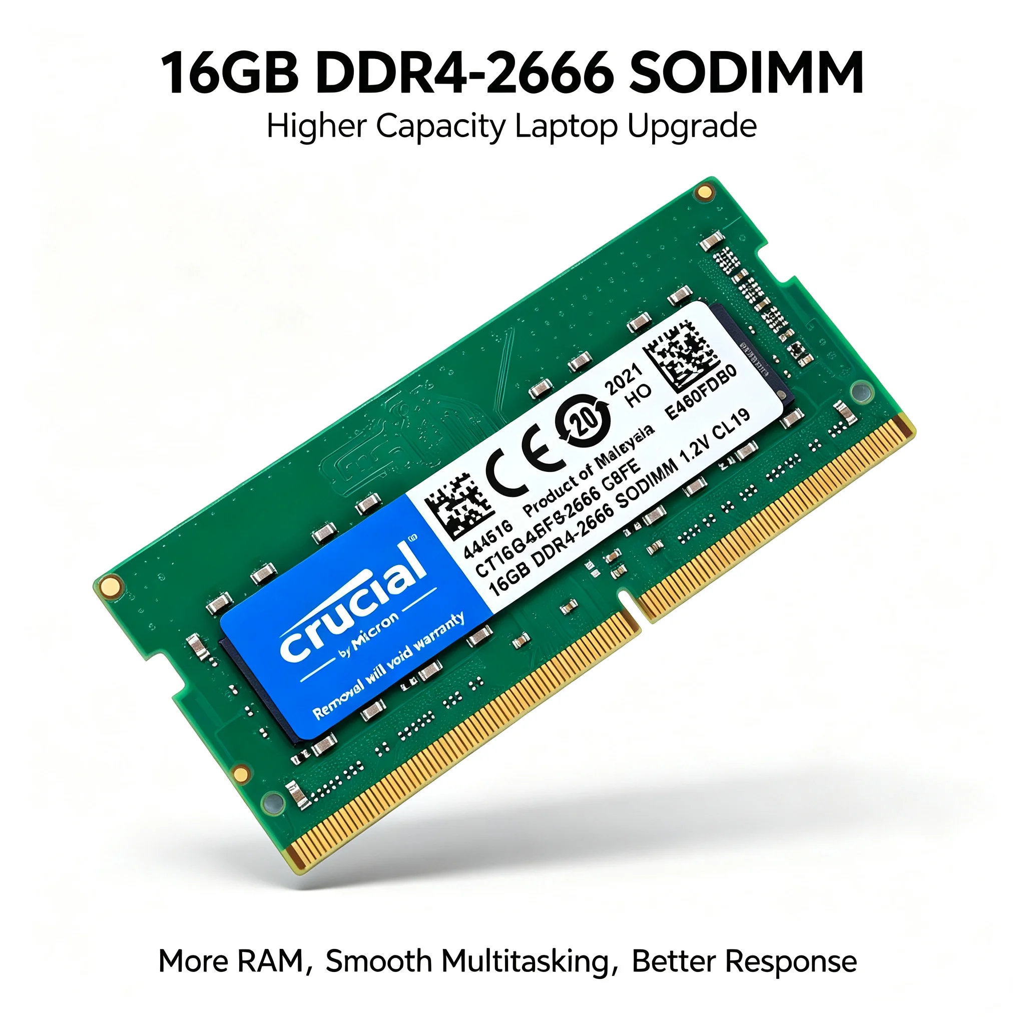 Crucial  1PCS/2PCS DDR4 Laptop - Ddr4 2400Mhz 评论和价格