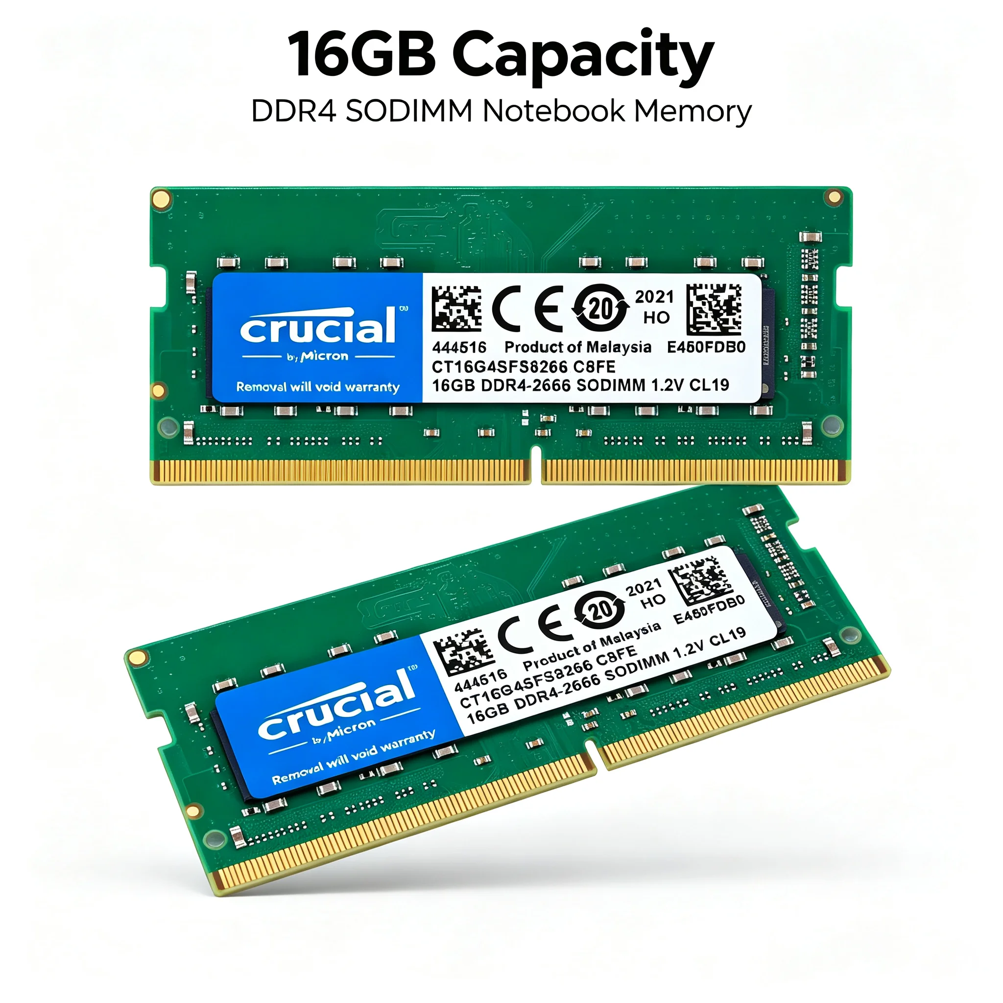 Crucial  1PCS/2PCS DDR4 Laptop - Ddr4 2400Mhz 评论和价格