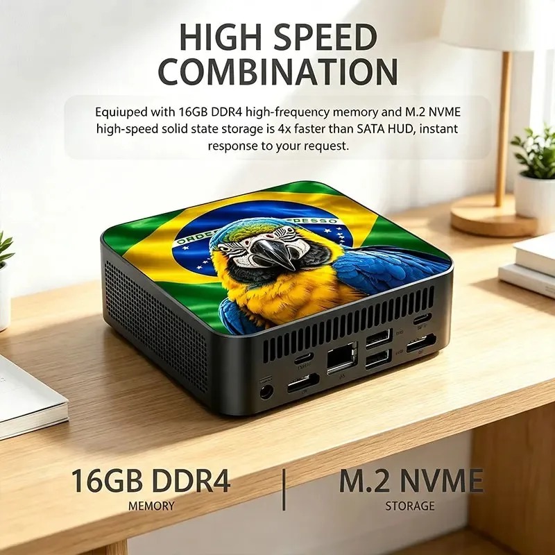 New Powerful Mini PC Computer  - Ddr4 16Gb 评论和价格