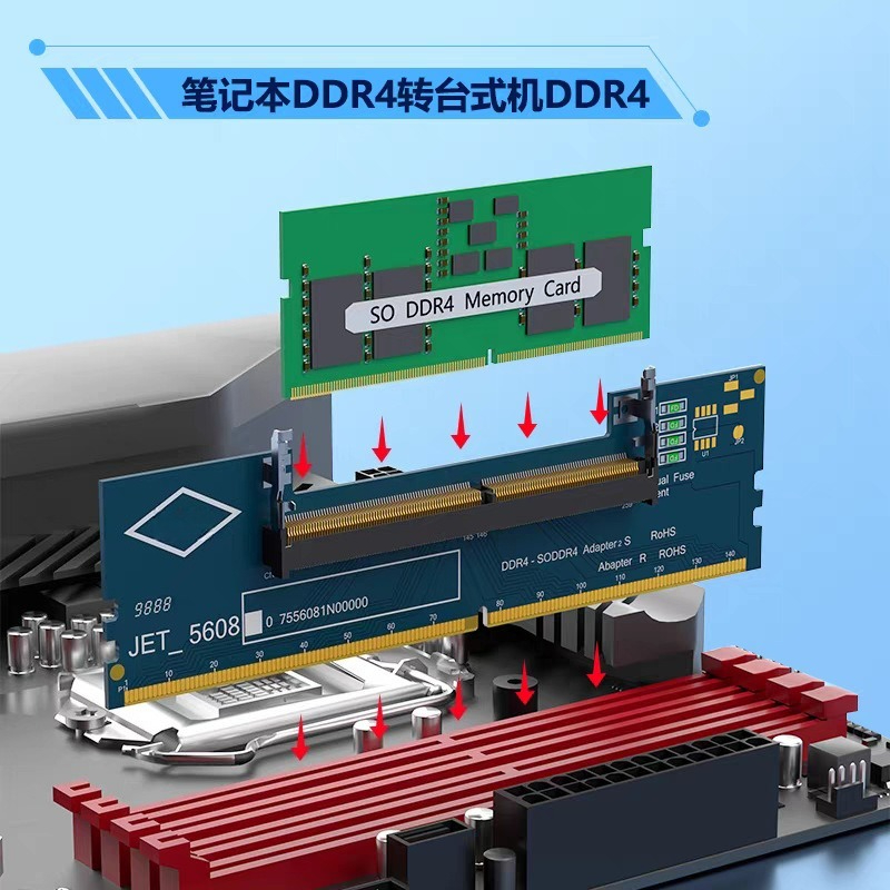 DDR3 DDR4 DDR5 SO‑DIMM to UDIM - Ddr4 Laptop Ram 评论和价格