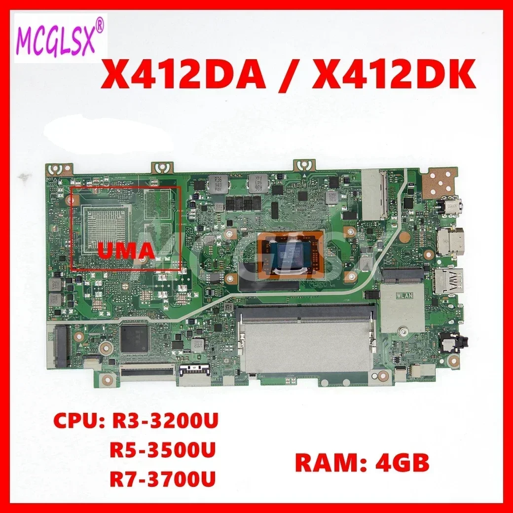 X412DA Notebook Mainboard R412 - Ddr4 Laptop Ram 评论和价格