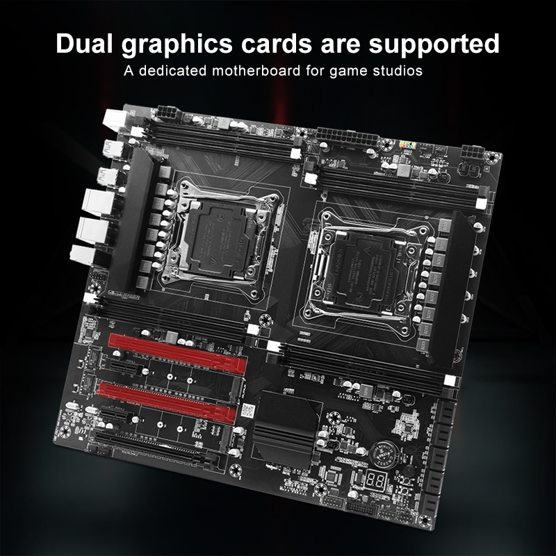 X99 Dual-socket Cpu Motherboar - Ecc Ram Server 评论和价格